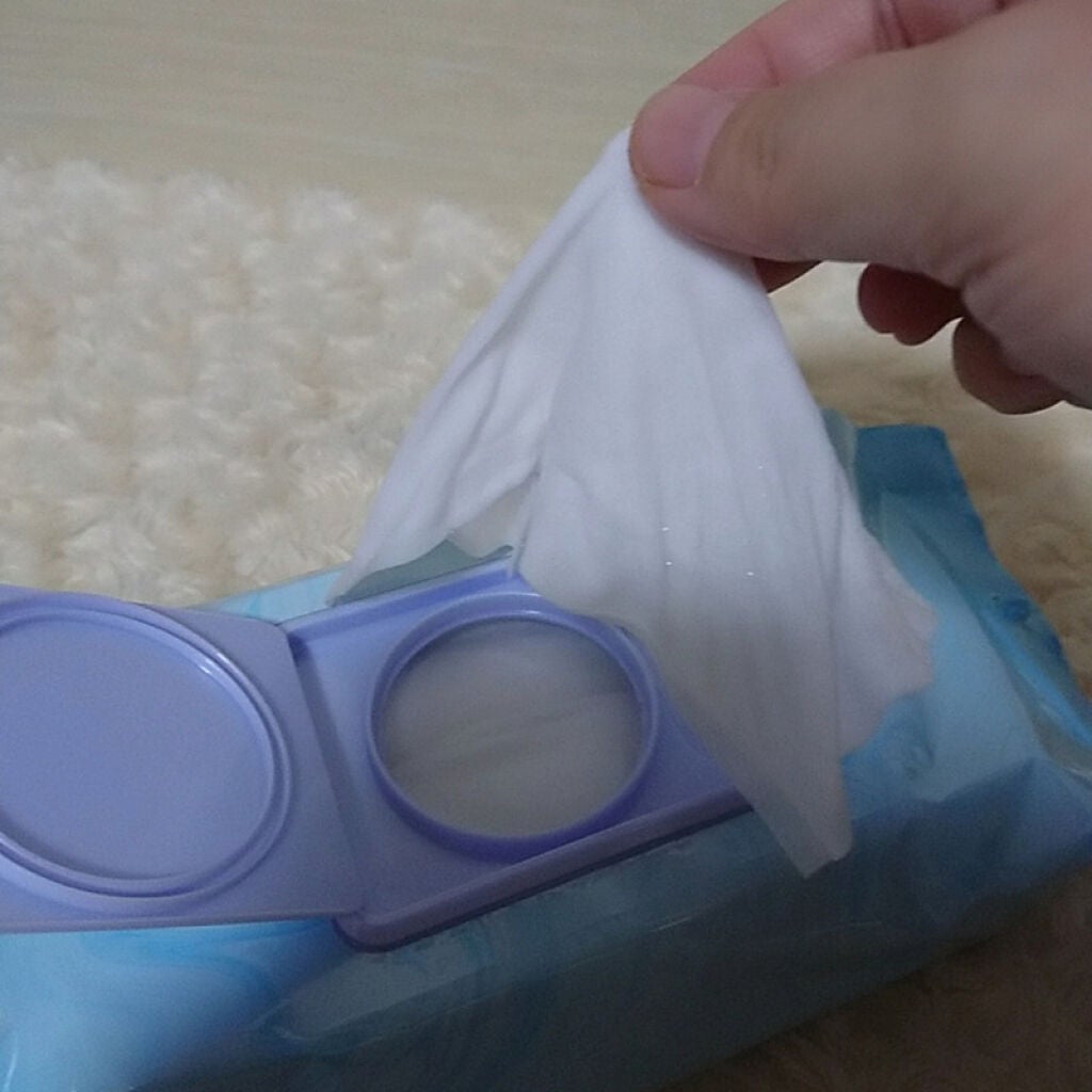 クリアふきとりシート/ビオレ/クレンジングシートを使ったクチコミ(2枚目)