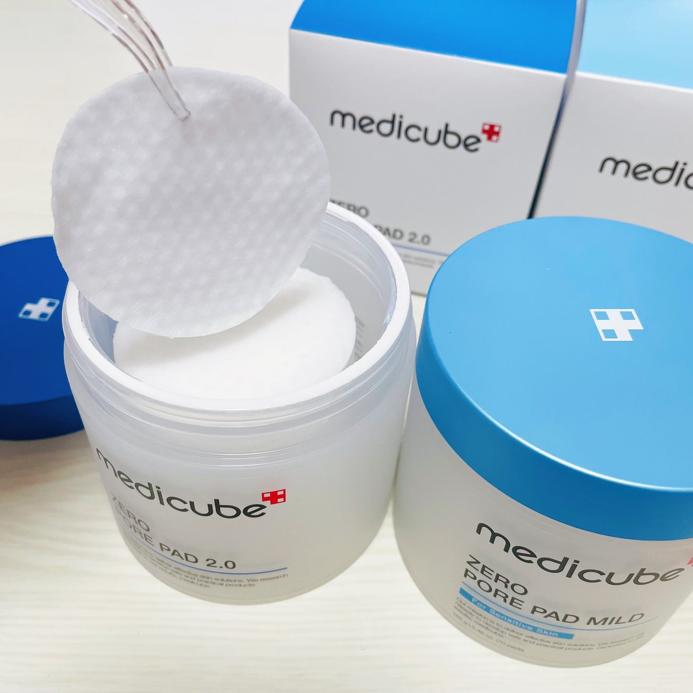 ゼロ毛穴パッド 2.0/MEDICUBE/トナーパッドを使ったクチコミ(2枚目)