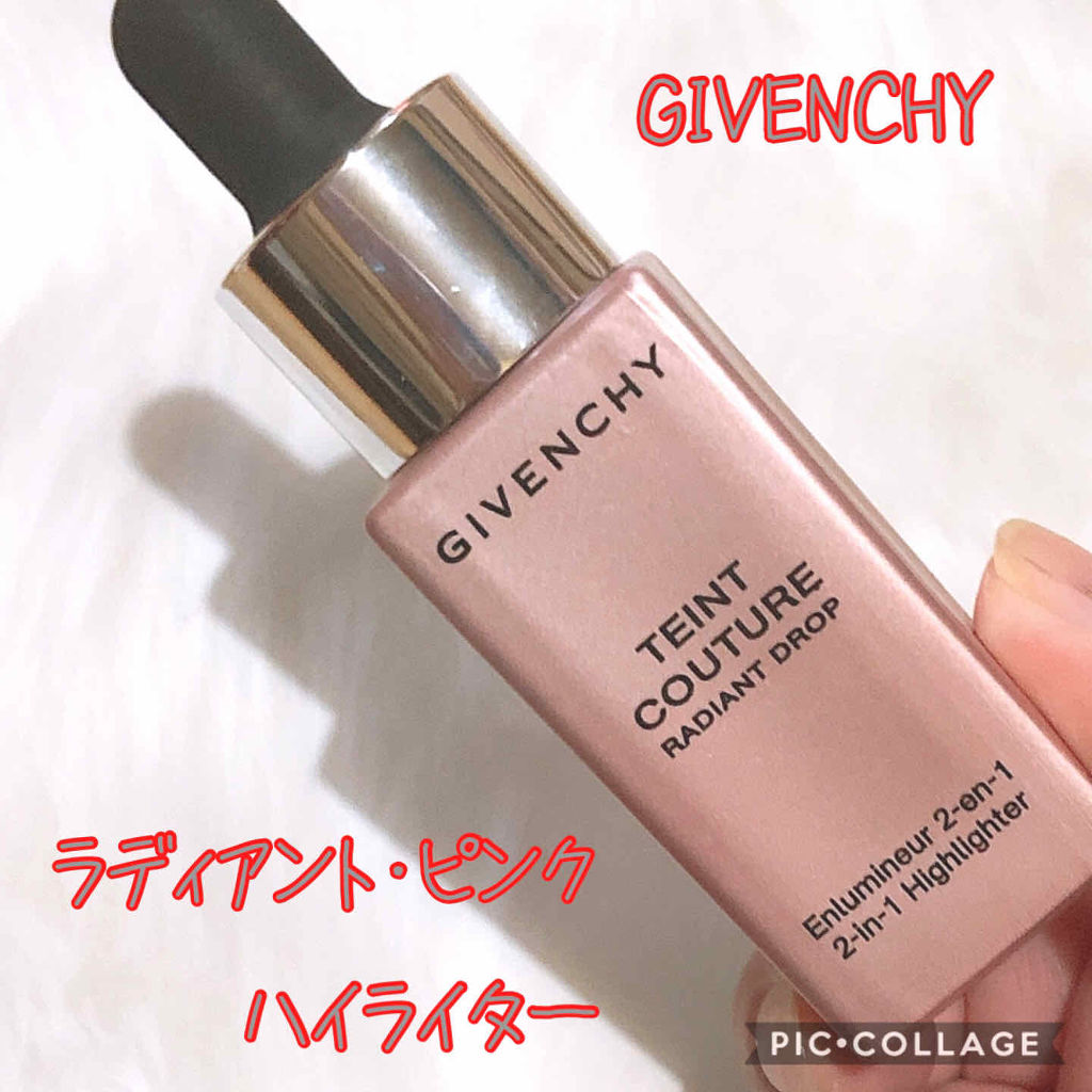 GIVENCHY タンクチュール ラディアントドロップ 01番 新品GIVENCHY タン\u2022クチュール\u2022ラディアント\u2022ドロップ
