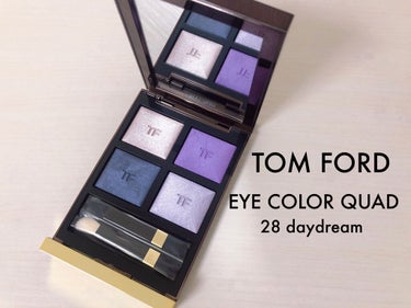 アイ カラー クォード/TOM FORD BEAUTY/パウダーアイシャドウを使ったクチコミ（1枚目）