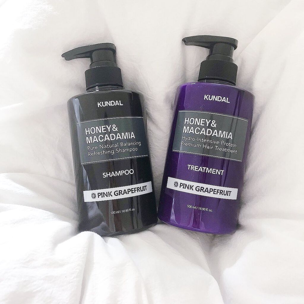 プロテイントリートメント 06.ピンクグレープフルーツ Pink Grapefruit/KUNDAL/コンディショナー単品を使ったクチコミ（1枚目）