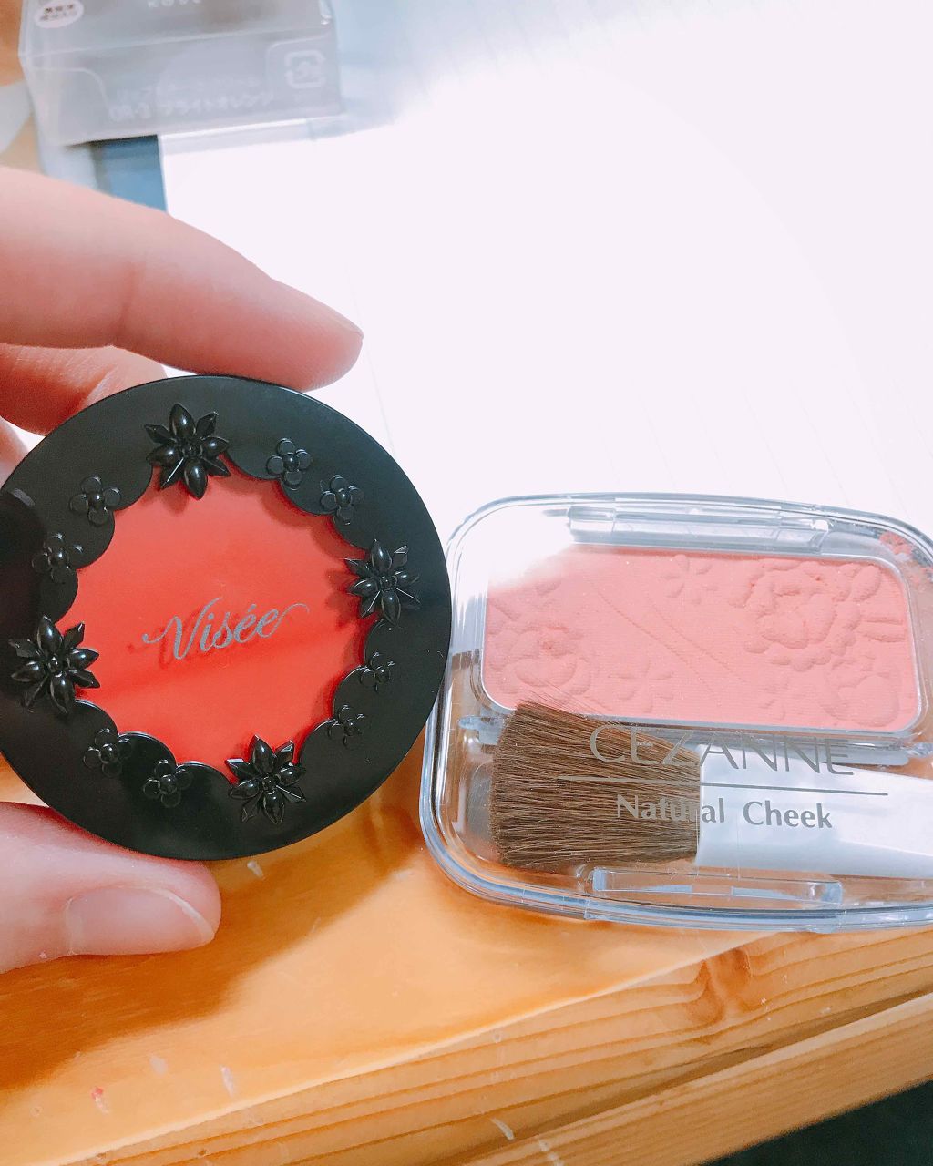 リシェ  リップ&チーク クリーム/Visée/ジェル・クリームチークを使ったクチコミ（1枚目）