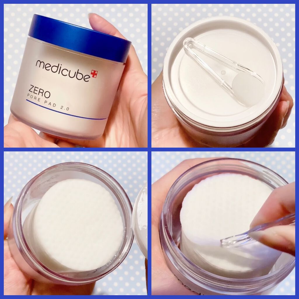 ゼロ毛穴パッド 2.0/MEDICUBE/トナーパッドを使ったクチコミ（3枚目）