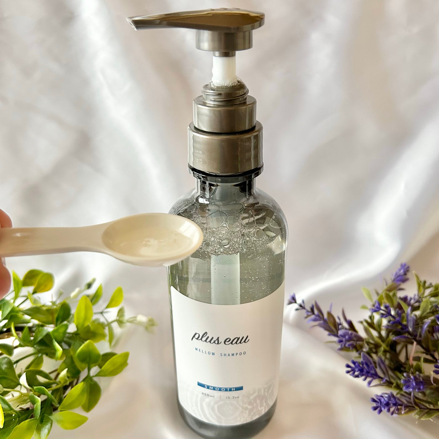 メロウシャンプー/メロウトリートメント/plus eau/市販シャンプーを使ったクチコミ(2枚目)