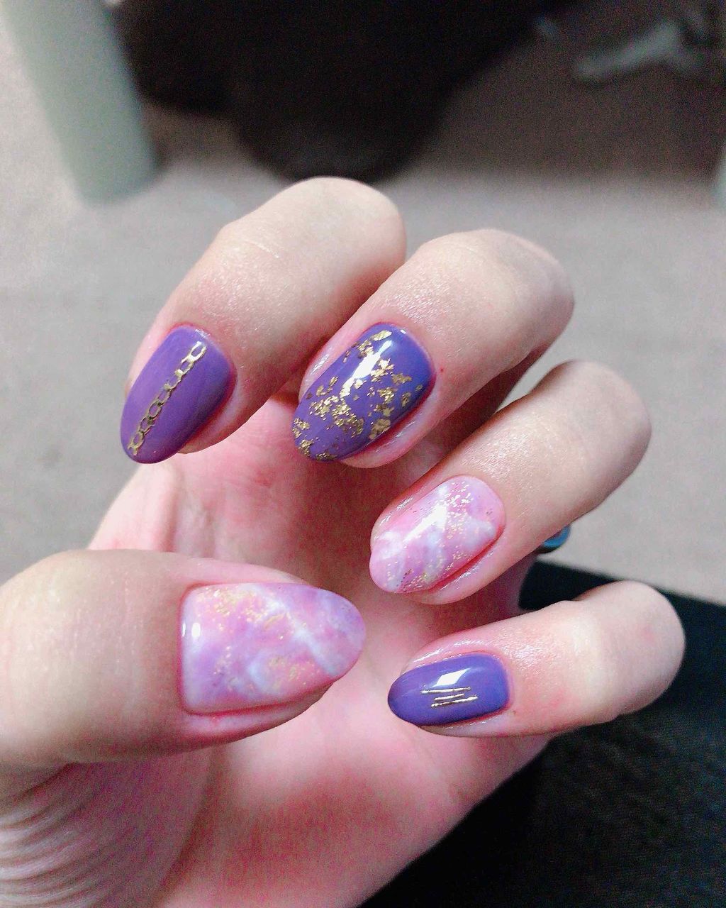 ジェルネイル(ライト対応)/セリア/ジェルネイルを使ったクチコミ(1枚目)