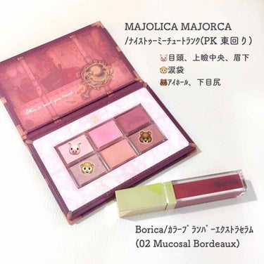 カラープランパー エクストラセラム 02 Mucosal Bordeaux(ムーコ—サルボルドー)/Borica/リップグロスを使ったクチコミ（3枚目）