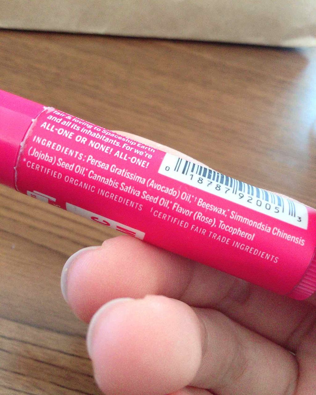 マジック オーガニックリップバーム/ドクターブロナー/リップバームを使ったクチコミ（2枚目）