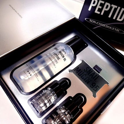 スネイルムチン95+ペプチドフェイシャルエッセンス/JUMISO/美容液を使ったクチコミ(2枚目)