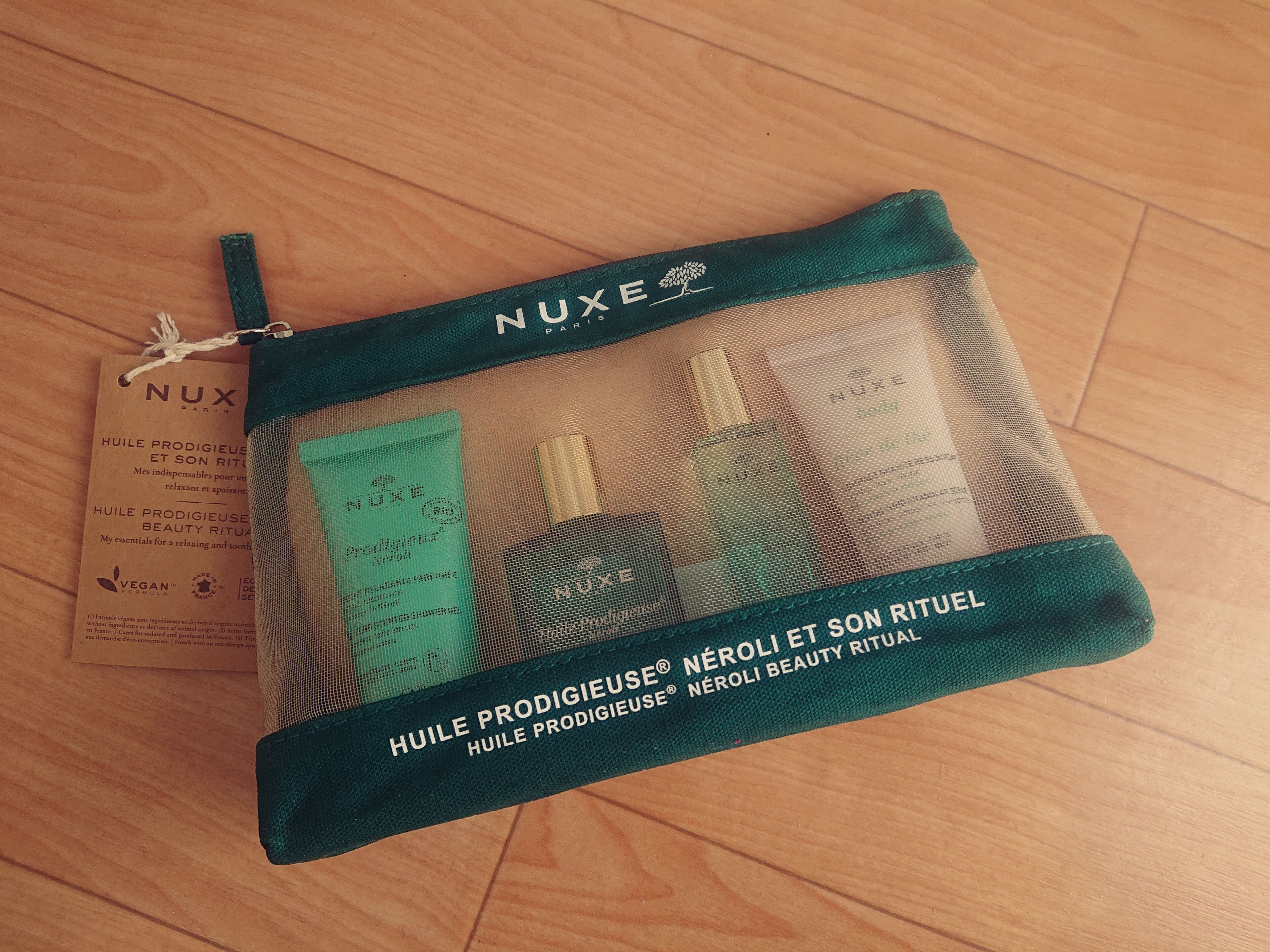 プロディジュー ネロリ トラベル キット/ニュクス/スキンケアキットを使ったクチコミ（1枚目）