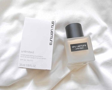 アンリミテッド ラスティング フルイド/shu uemura/リキッドファンデーションを使ったクチコミ（1枚目）