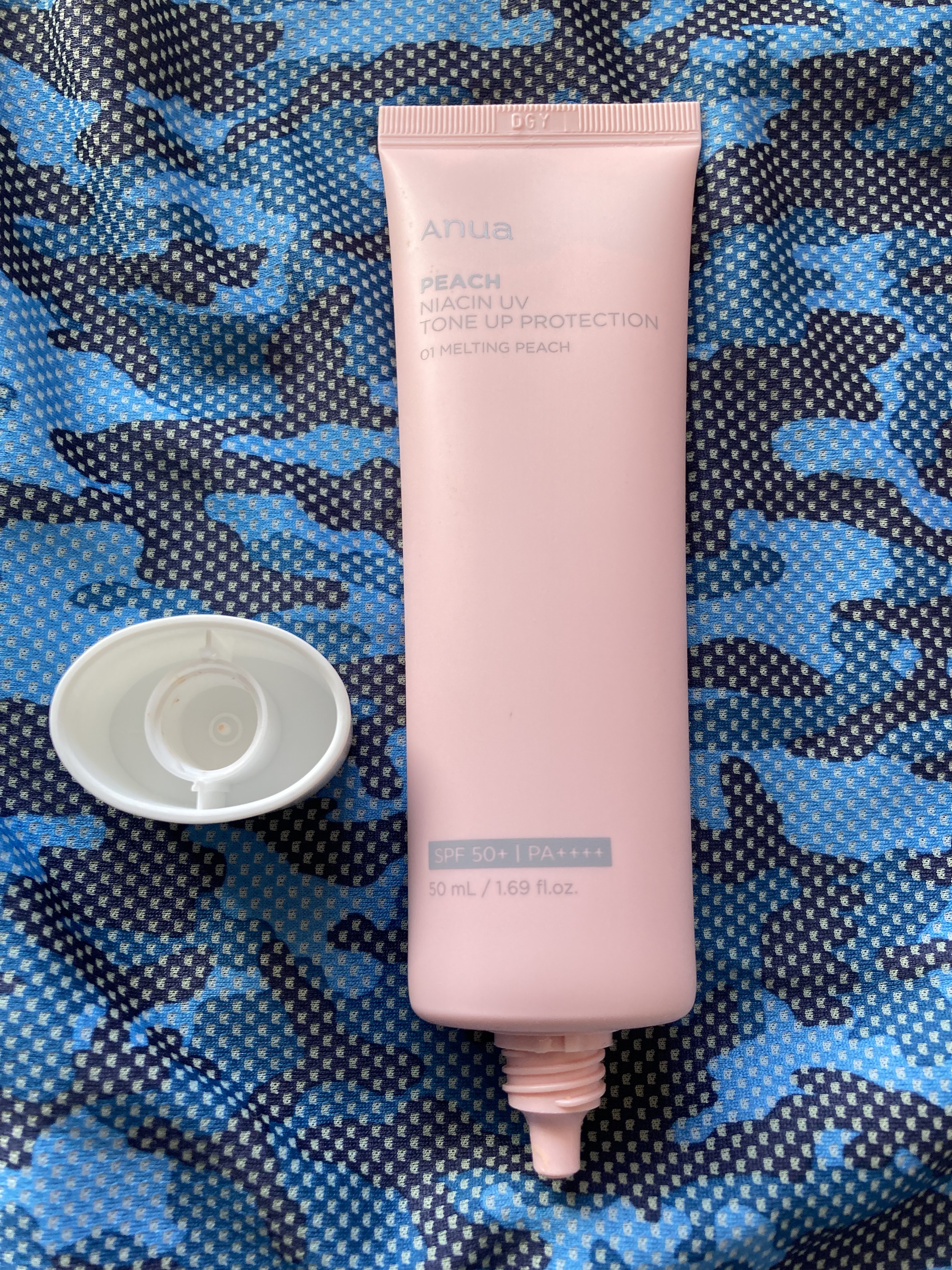 桃ナイアシン UVトーンアッププロテクション/Anua/化粧下地を使ったクチコミ（3枚目）