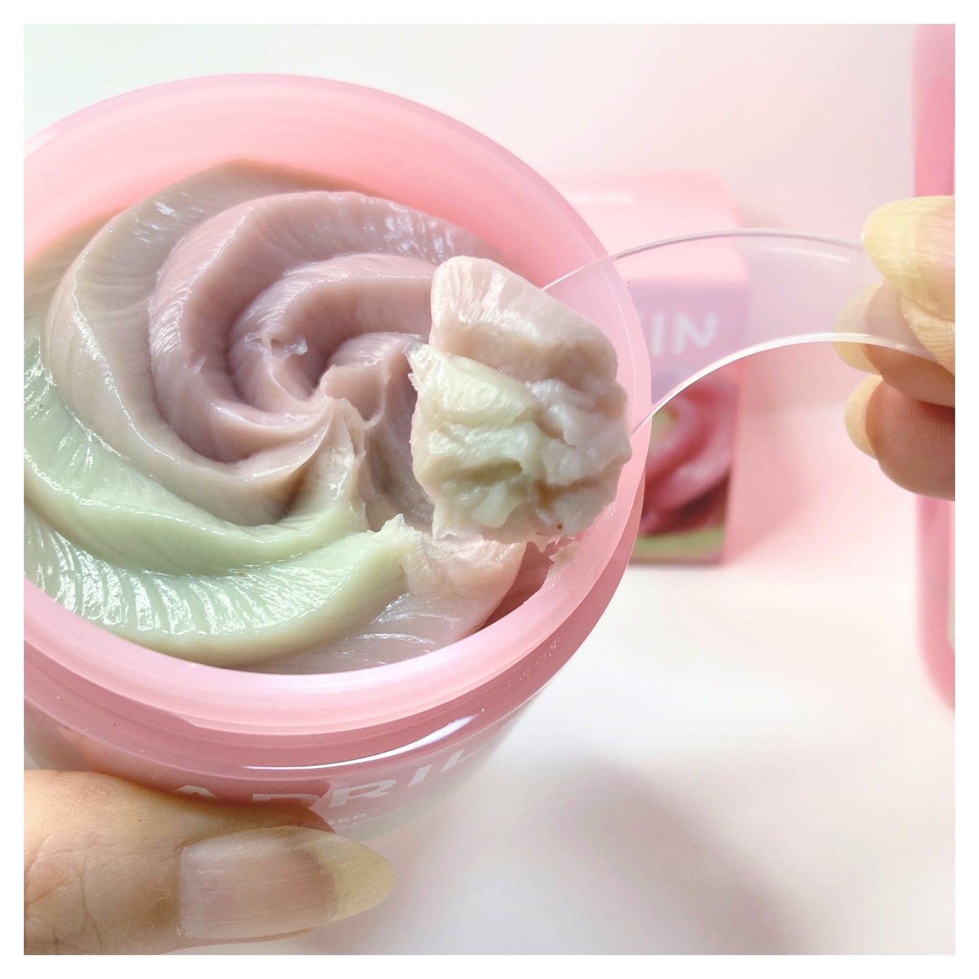 ピンクアロエメレンゲクレンザー/APRILSKIN/その他洗顔料を使ったクチコミ(2枚目)