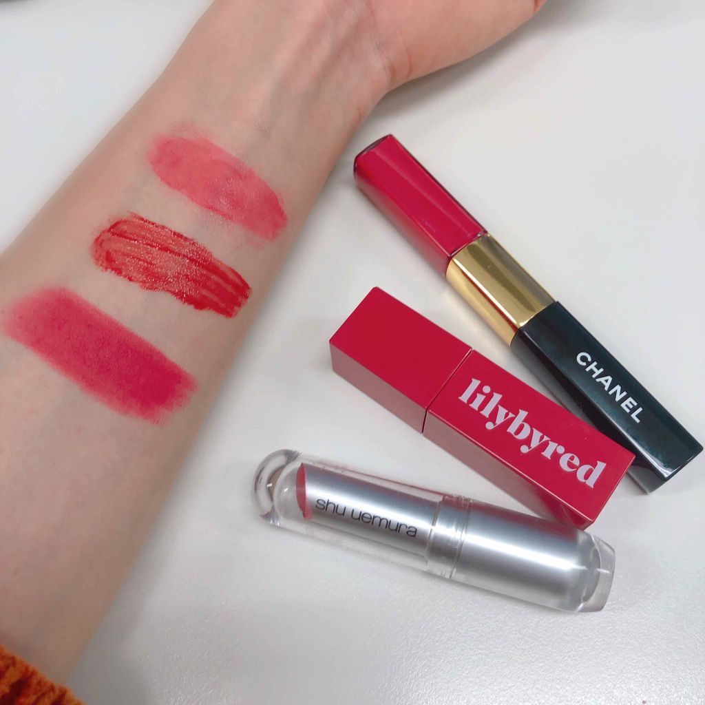ル ルージュ デュオ ウルトラ トゥニュ/CHANEL/口紅を使ったクチコミ(3枚目)
