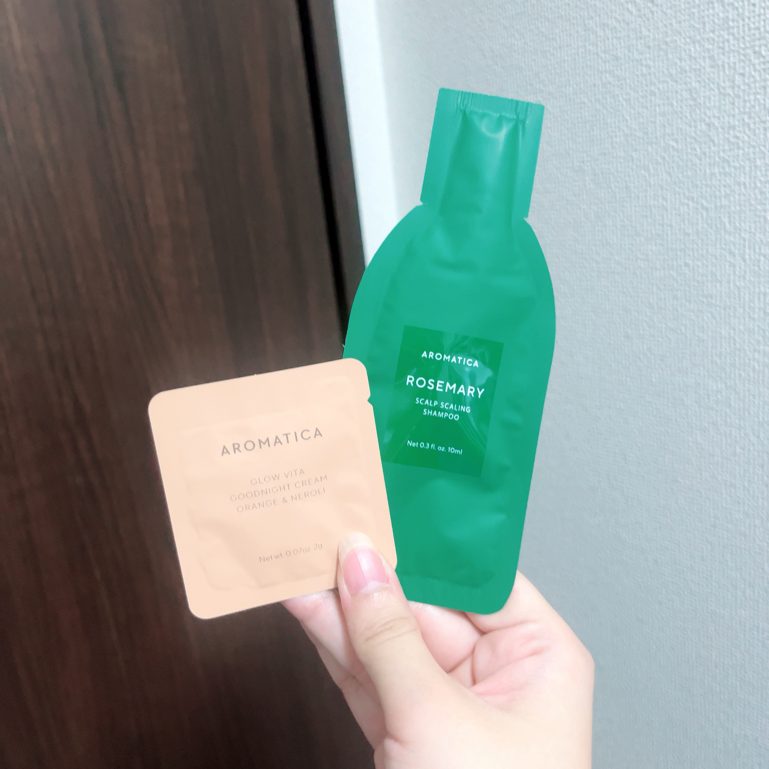 オレンジクレンジングシャーベット/AROMATICA/クレンジングバームを使ったクチコミ（3枚目）