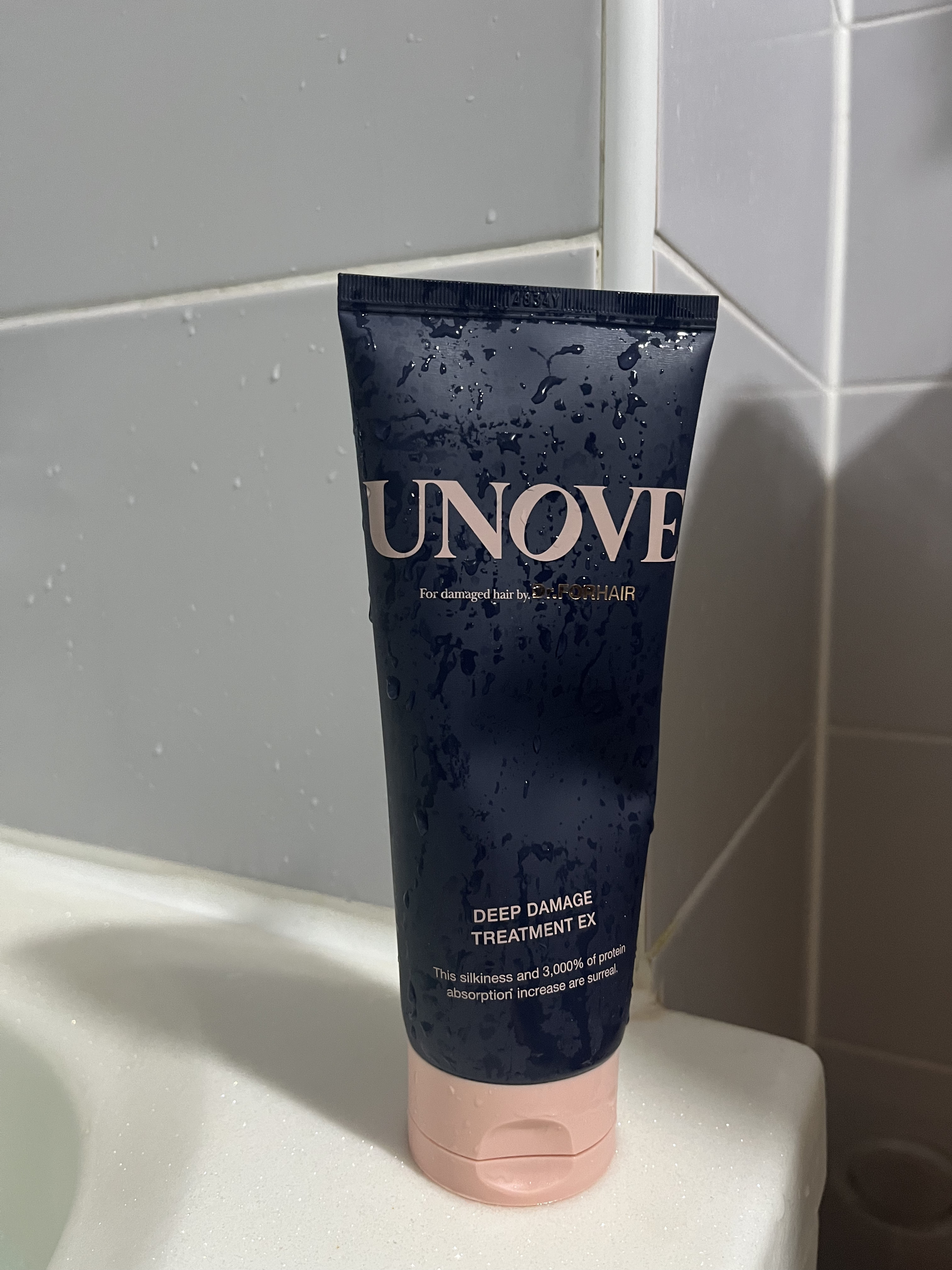 ディープダメージトリートメントEX/UNOVE/洗い流すヘアトリートメントを使ったクチコミ（3枚目）