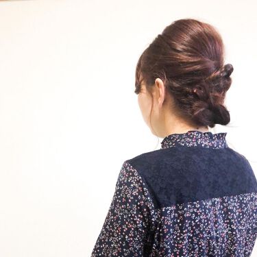 emi_arrange_hair on LIPS 「今日のアレンジ★★☆☆☆くるりんぱと三つ編みで作れます✨難易度..」（3枚目）