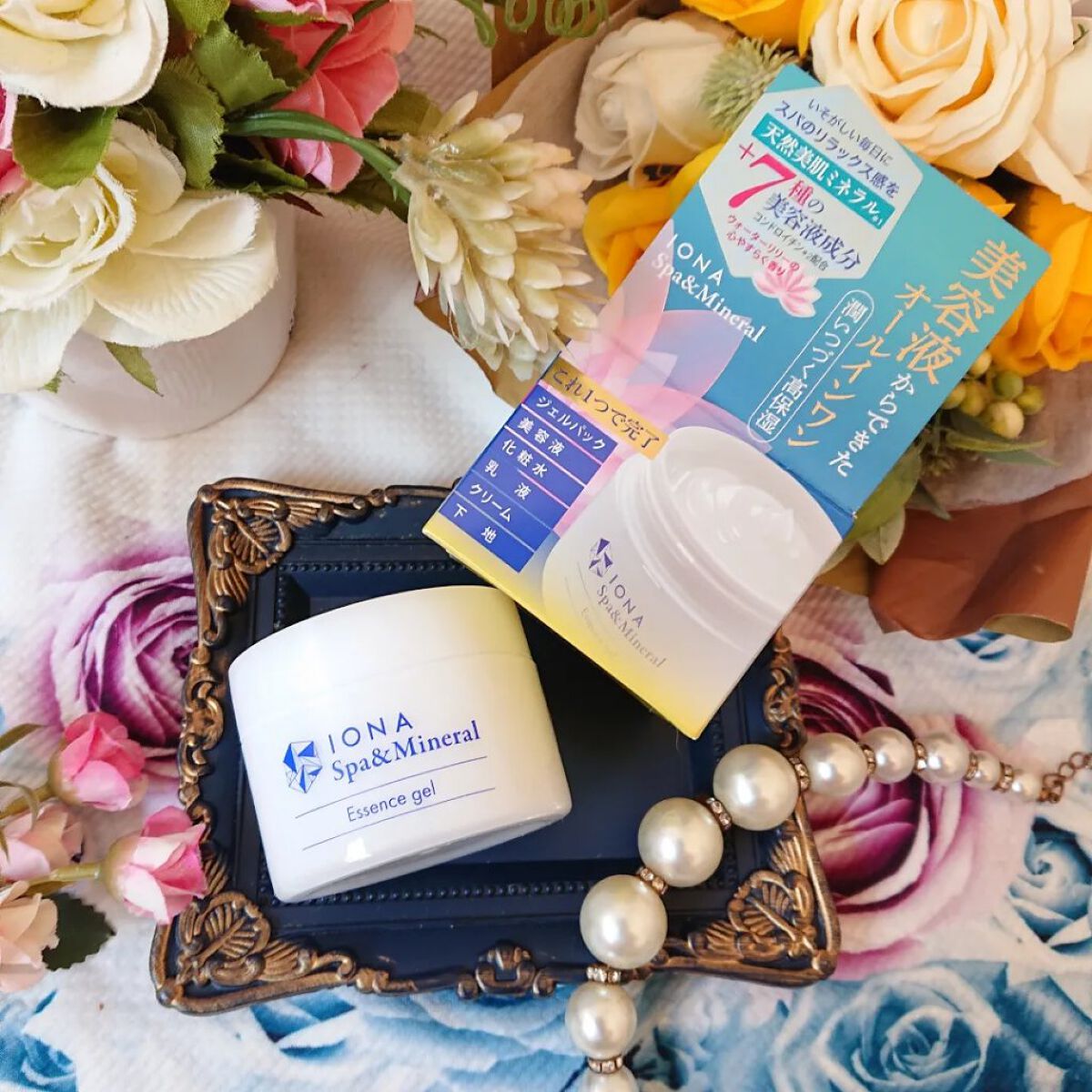 エッセンス ジェル/イオナ スパ＆ミネラル/オールインワン化粧品を使ったクチコミ（1枚目）