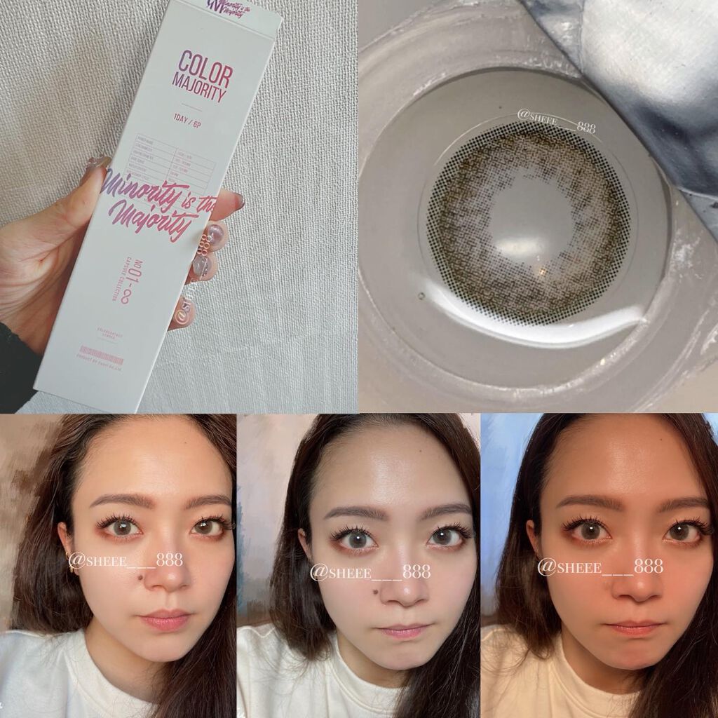 カラーマジョリティー/カラーマジョリティー/カラーコンタクトレンズを使ったクチコミ(6枚目)