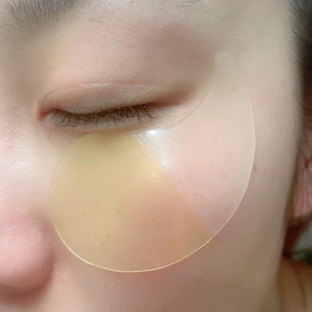 GOLD COLLAGEN DUAL EYE PATCH/SNP/アイケア・アイクリームを使ったクチコミ(5枚目)