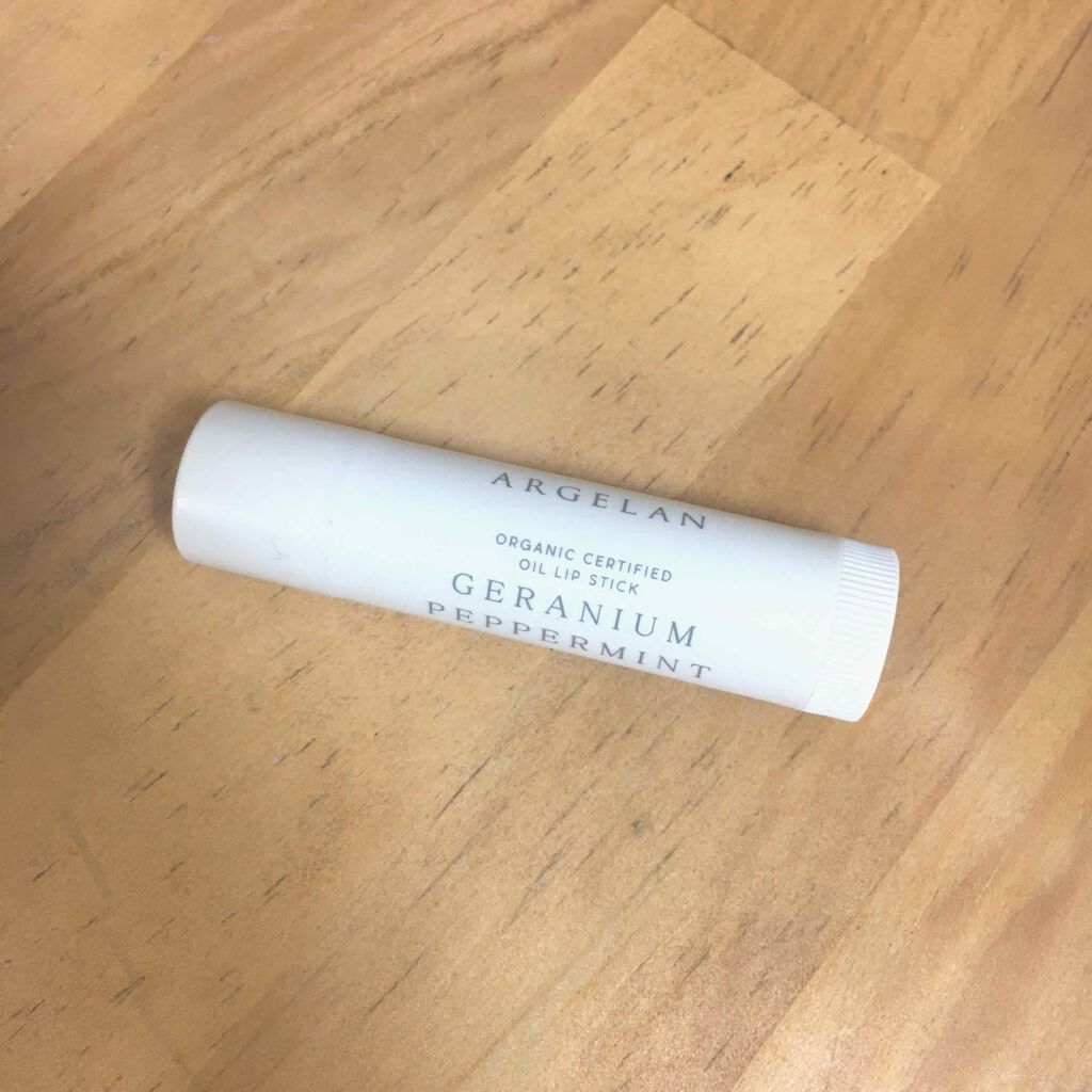 オイル リップスティック ゼラニウム＆ペパーミント/アルジェラン/リップバームを使ったクチコミ（1枚目）