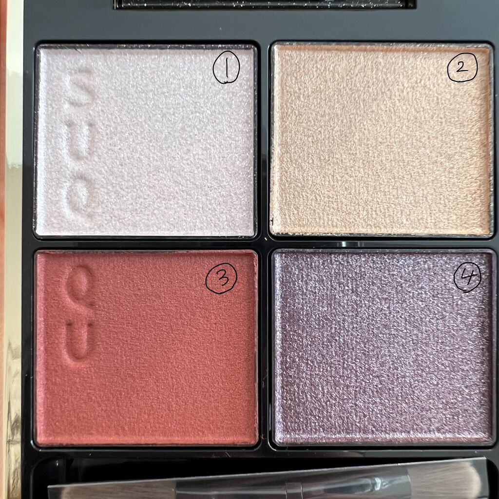 シグニチャー カラー アイズ/SUQQU/アイシャドウパレットを使ったクチコミ（3枚目）