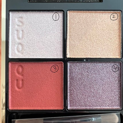 シグニチャー カラー アイズ/SUQQU/アイシャドウパレットを使ったクチコミ(3枚目)