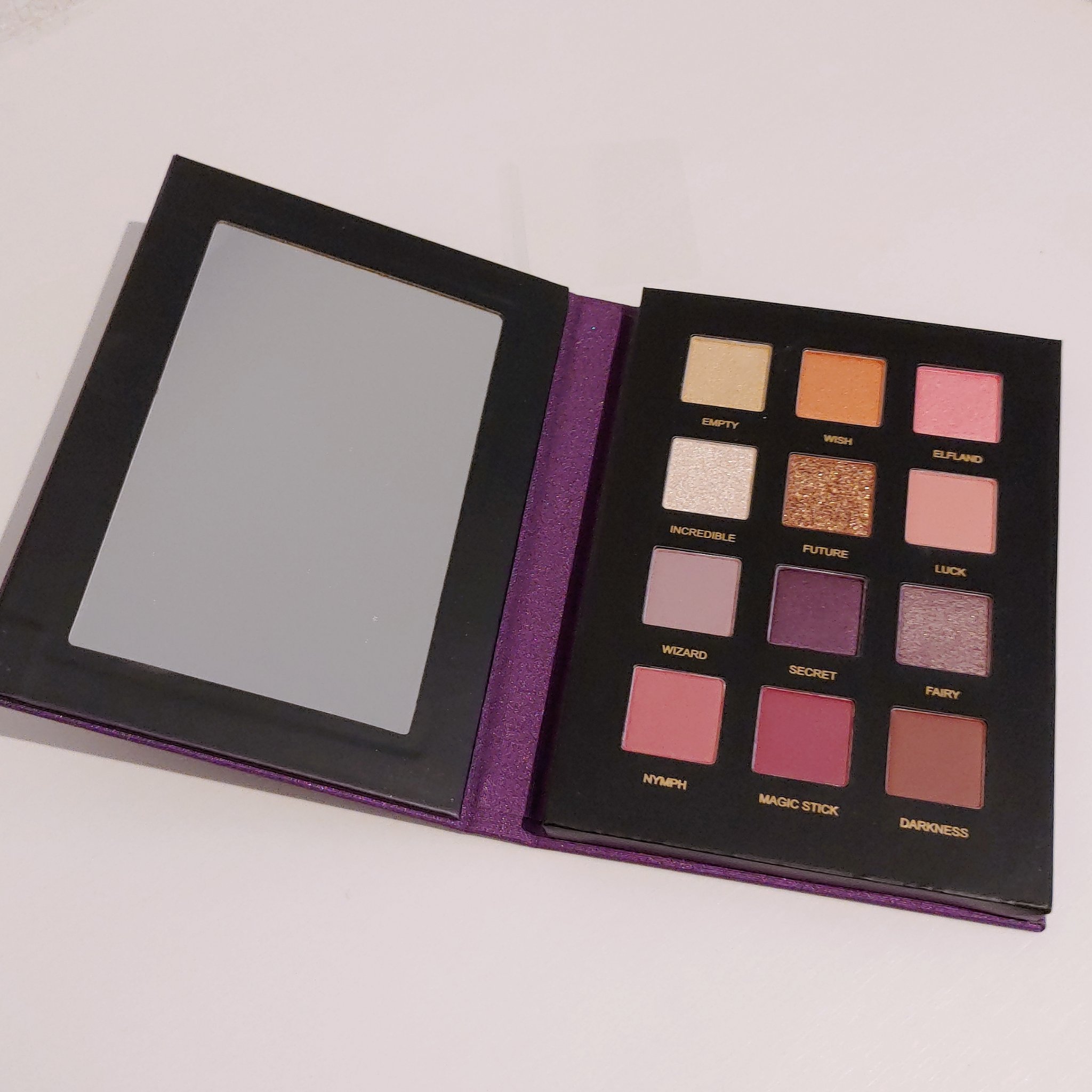 星空12色アイシャドウパレット purple(パープル)/VCND/アイシャドウパレットを使ったクチコミ（3枚目）