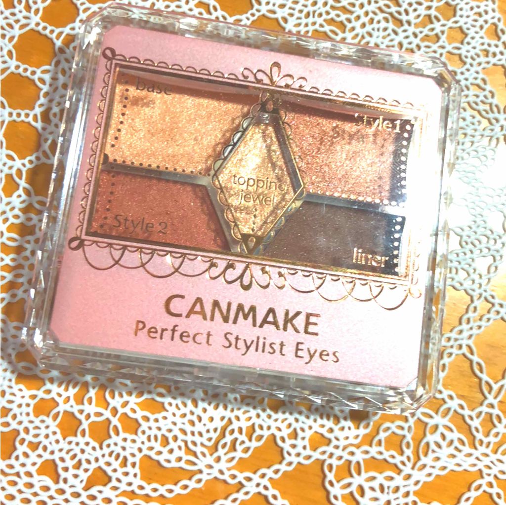 【旧品】パーフェクトスタイリストアイズ/キャンメイク/アイシャドウパレットを使ったクチコミ（1枚目）