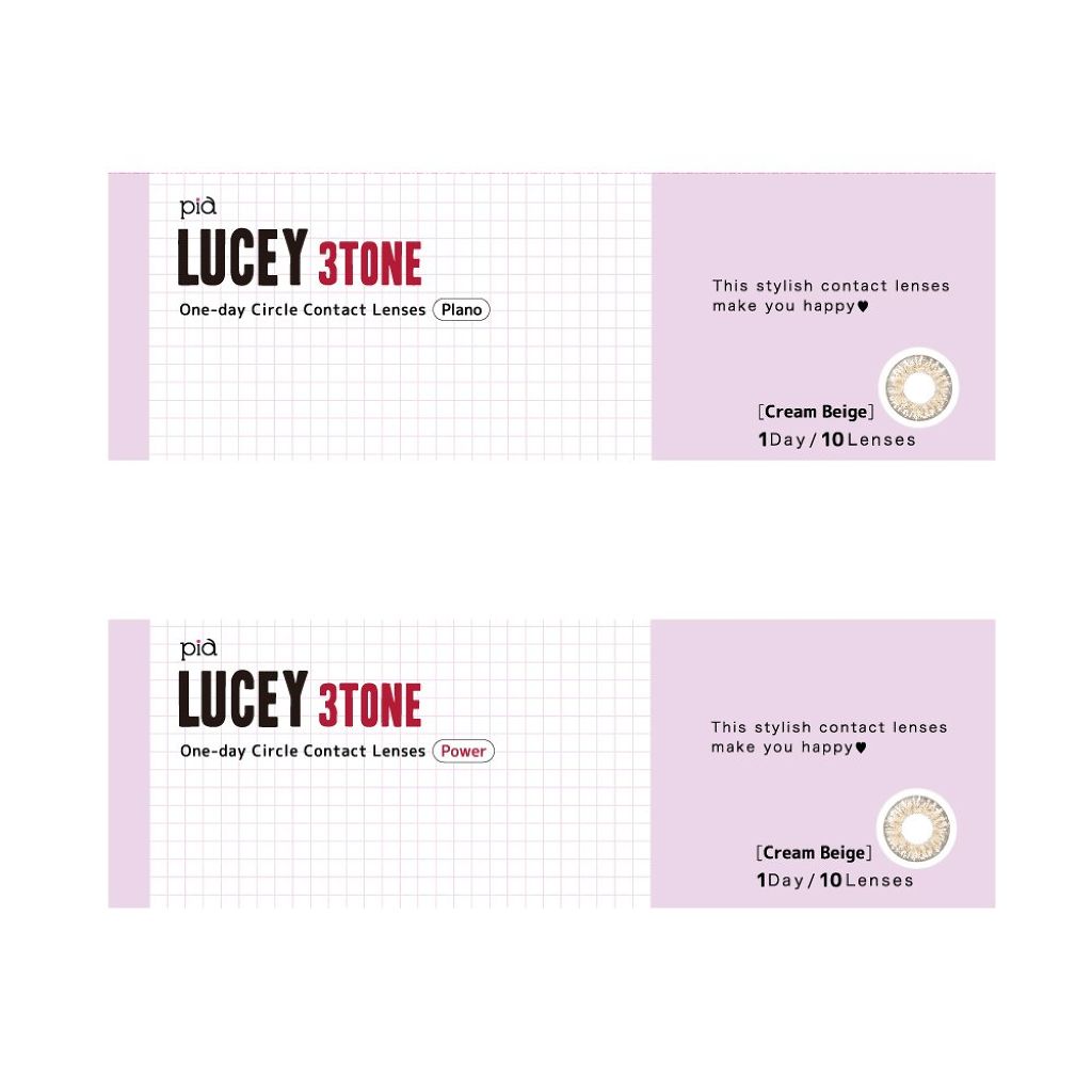 LUCEY 1DAY クリームベージュ
