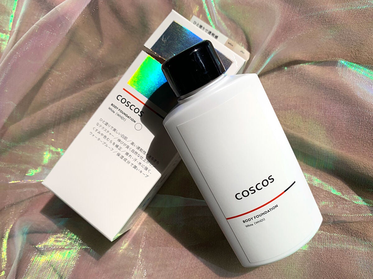ボディファンデーション ホワイト/COSCOS/ボディミルクを使ったクチコミ(1枚目)