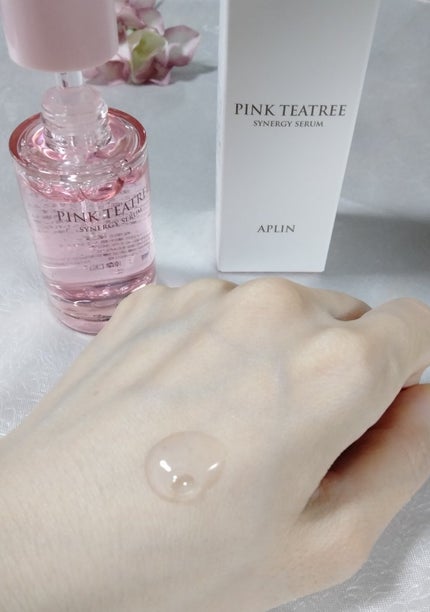 ピンクティーツリーシナジーセラム/APLIN/美容液を使ったクチコミ(4枚目)