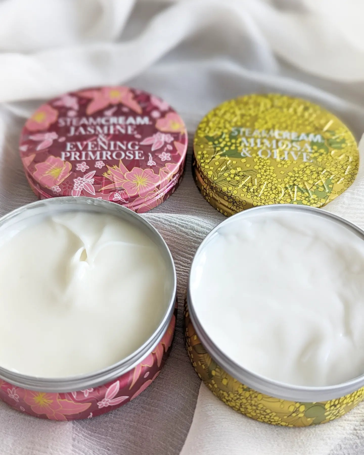 スチームクリーム ジャスミン＆月見草/STEAMCREAM/フェイスクリームを使ったクチコミ（2枚目）