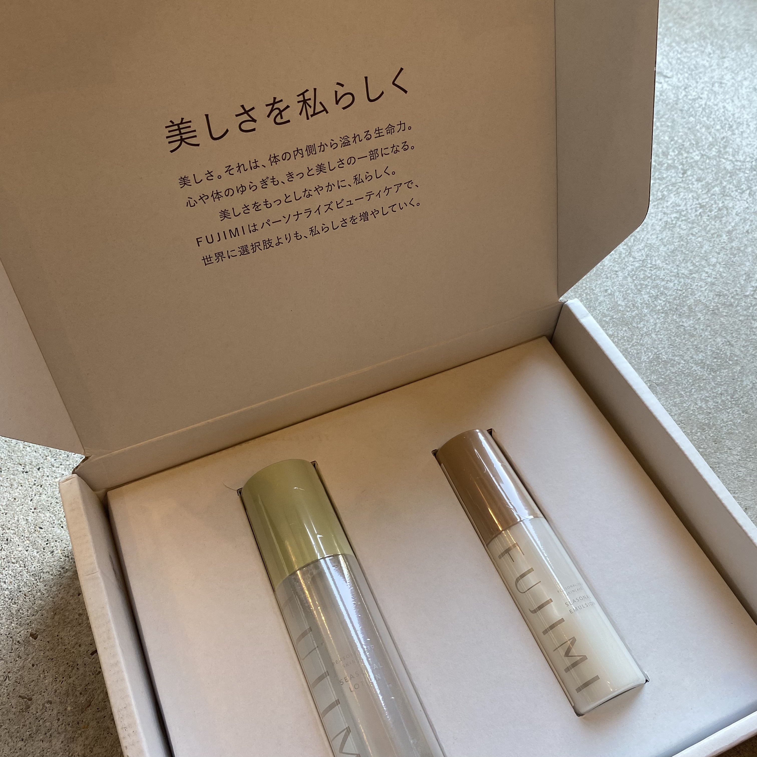シーズナルローション/FUJIMI/化粧水を使ったクチコミ（2枚目）