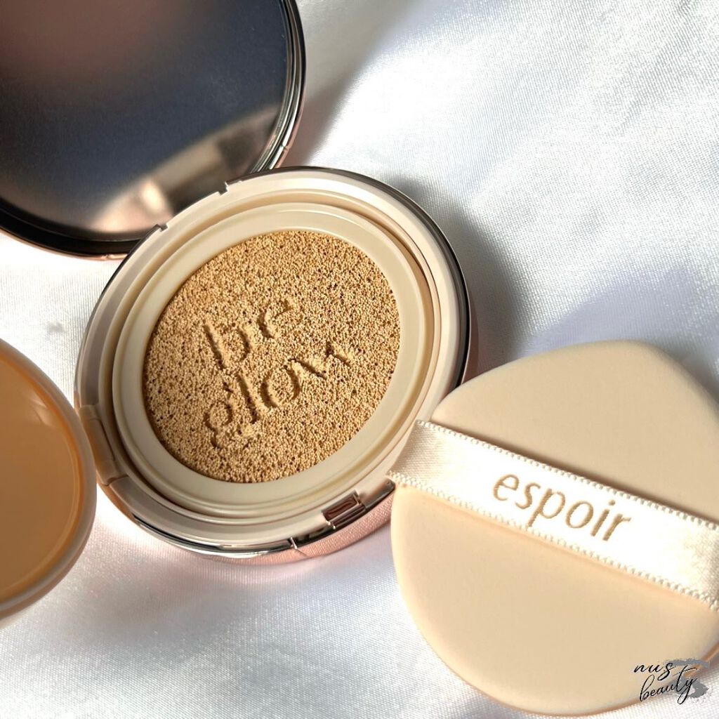 プロテーラービーグロウクッション(オールニュー)/espoir/クッションファンデーションを使ったクチコミ(2枚目)