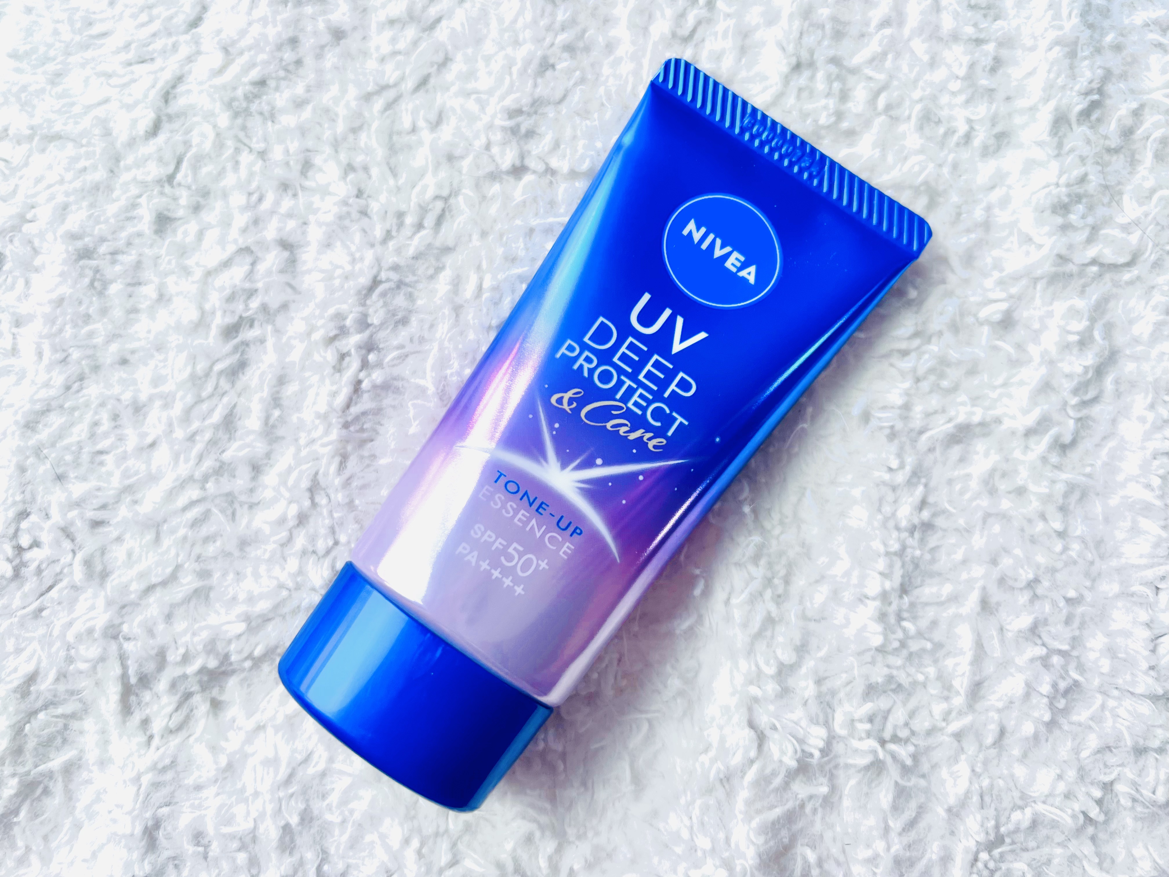 ニベアUV ディープ プロテクト＆ケア トーンアップ エッセンス/ニベア/日焼け止めローションを使ったクチコミ（1枚目）