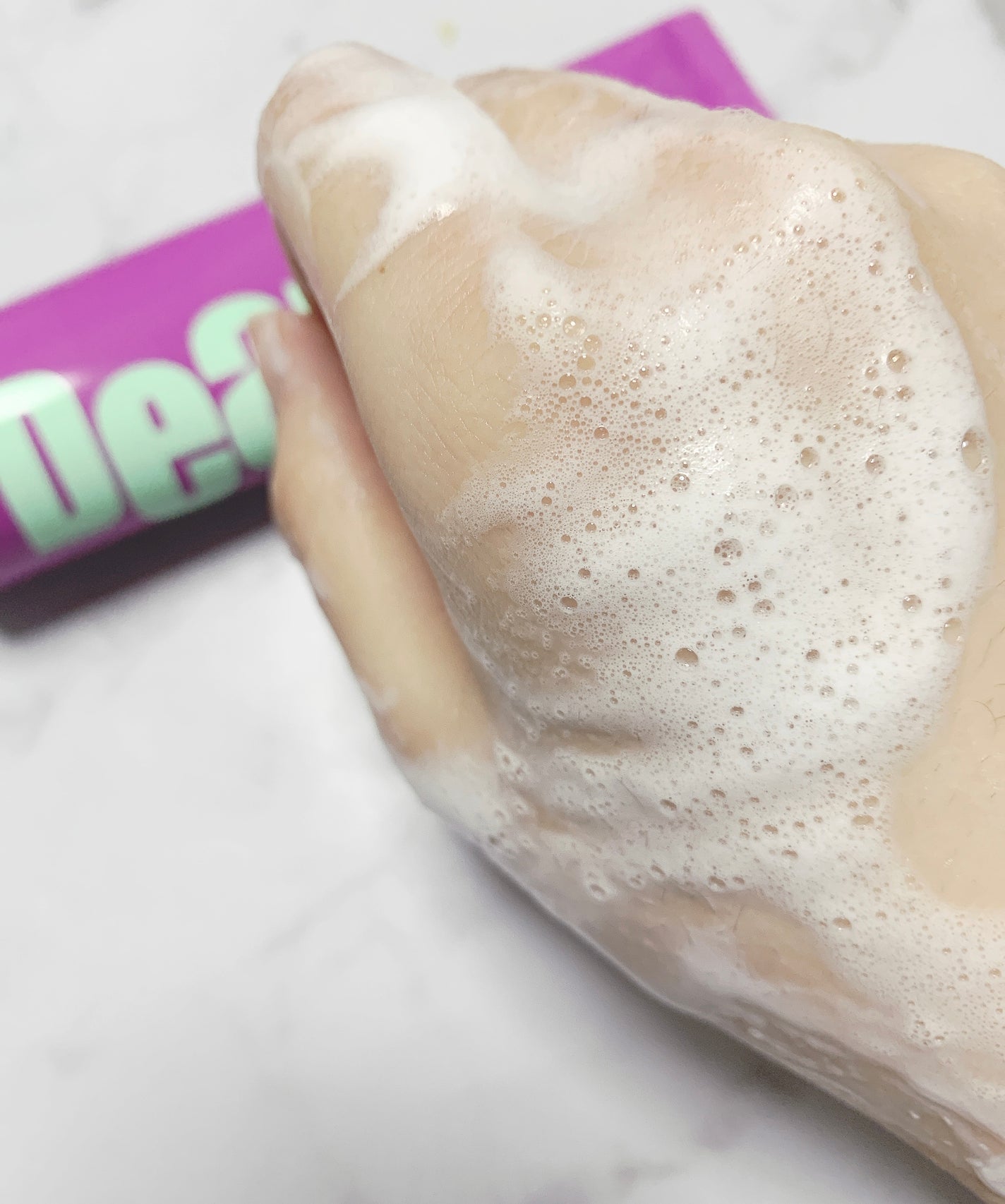 ボディスクラブ(グレープシード×セルロース)/DearDoer/ボディスクラブを使ったクチコミ(4枚目)