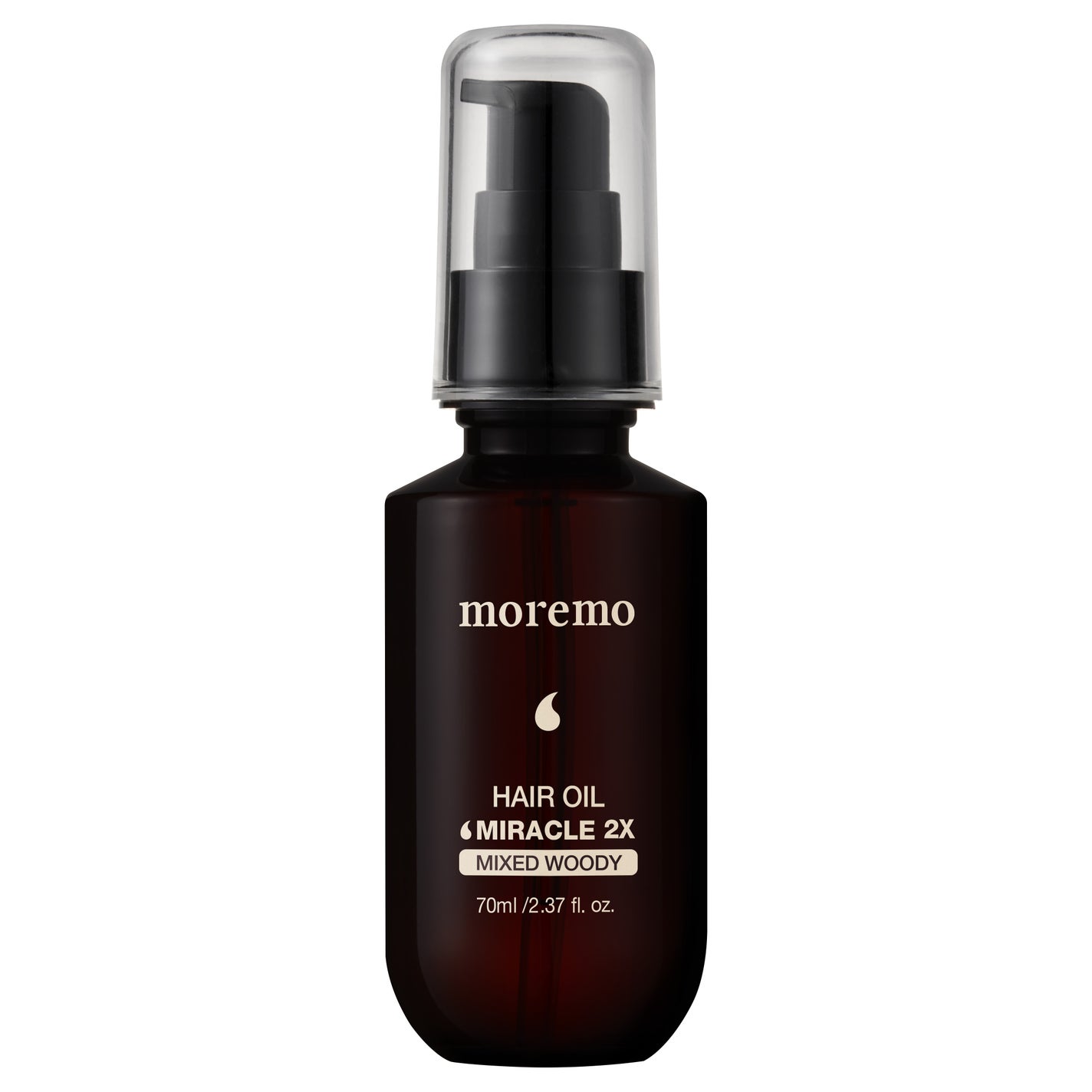 ヘアオイル ミラクル 2X ミクストウッディ moremo