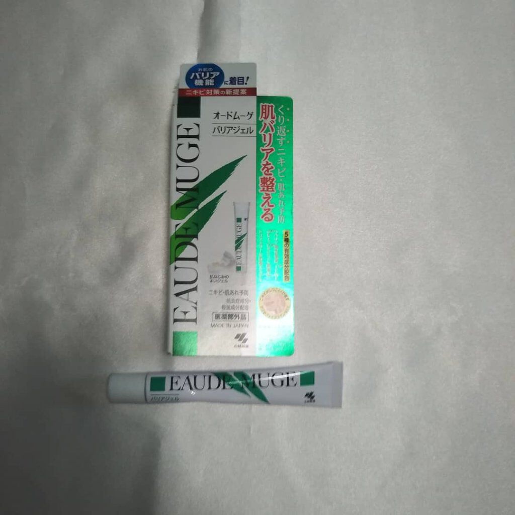 薬用集中バリアジェル/オードムーゲ/フェイスクリームを使ったクチコミ（1枚目）