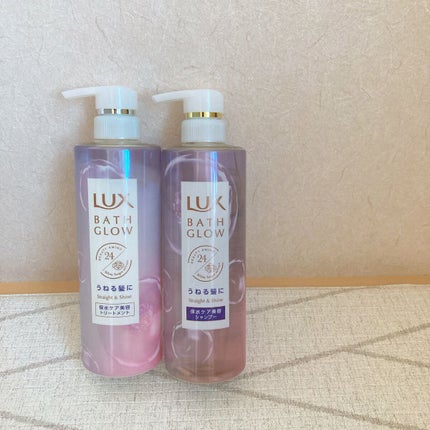バスグロウ ストレート&シャイン シャンプー/トリートメント/LUX/市販シャンプーを使ったクチコミ(1枚目)