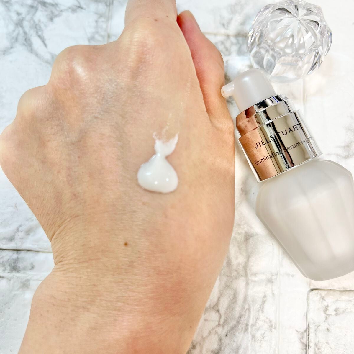 ジルスチュアート イルミネイティング セラムプライマー/JILL STUART/化粧下地を使ったクチコミ(2枚目)