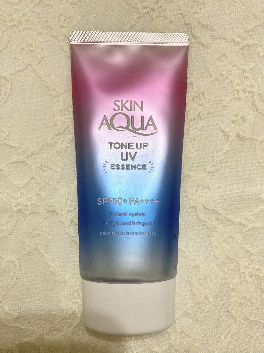 スキンアクア トーンアップUVエッセンス/スキンアクア/日焼け止めクリームを使ったクチコミ（1枚目）