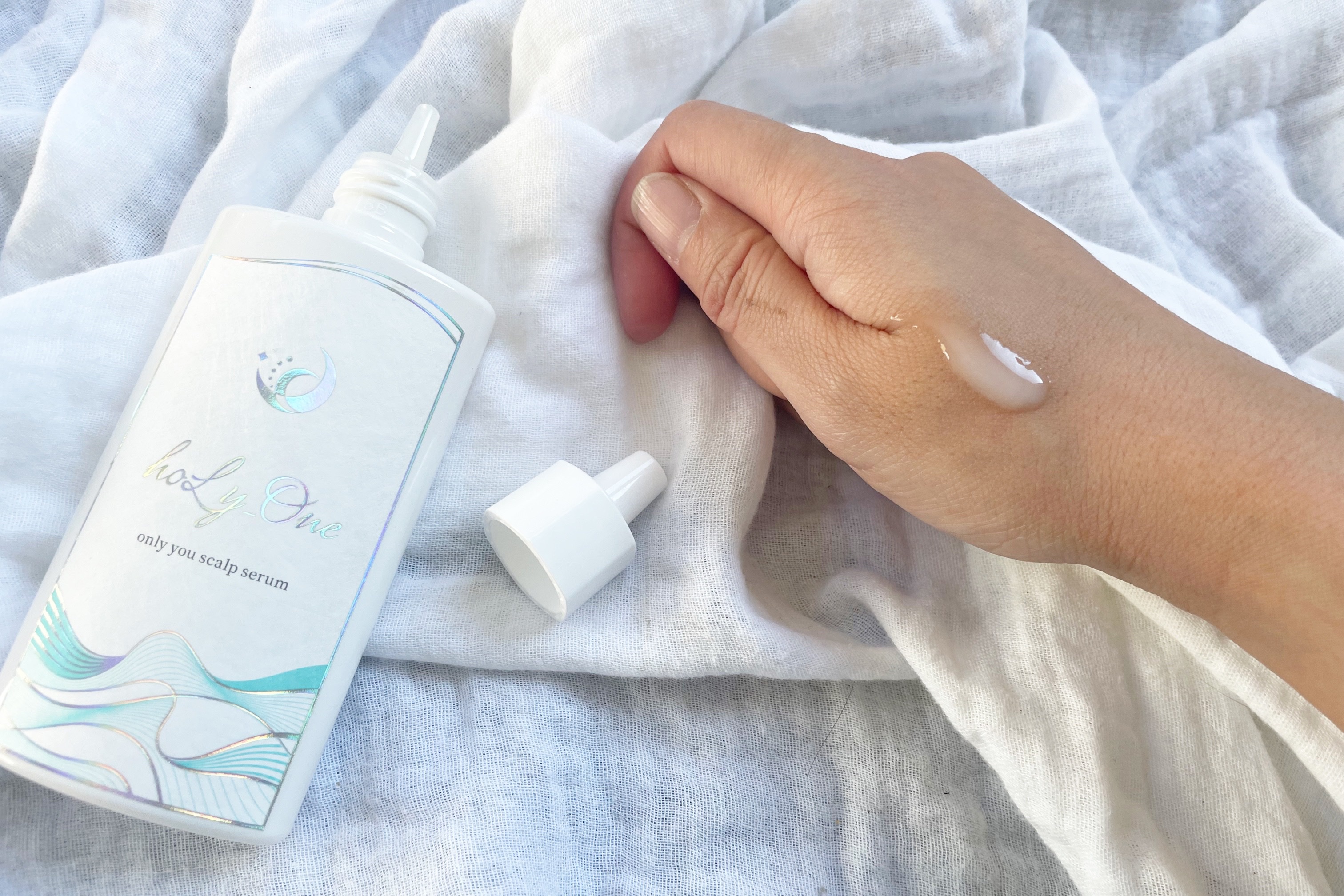 オンリーユースカルプセラム/hoLy_One/頭皮ローションを使ったクチコミ（2枚目）