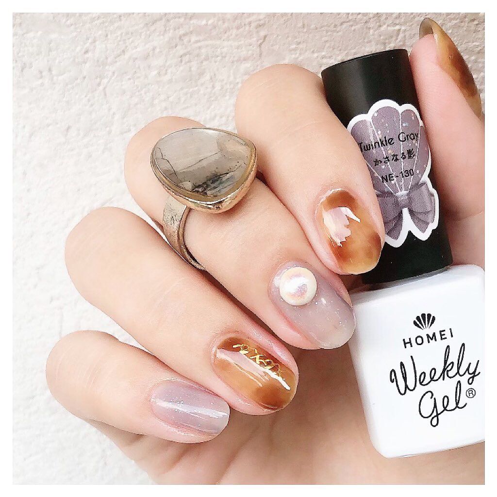 ウィークリージェル/HOMEI/ジェルネイルを使ったクチコミ（2枚目）