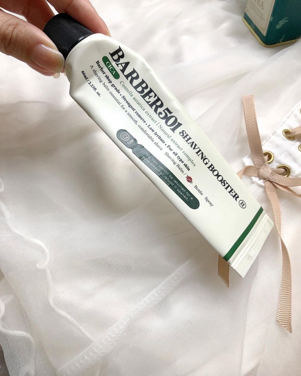 シェービングブースター Ｃ（シカ）/BARBER501/ムダ毛ケアを使ったクチコミ（3枚目）