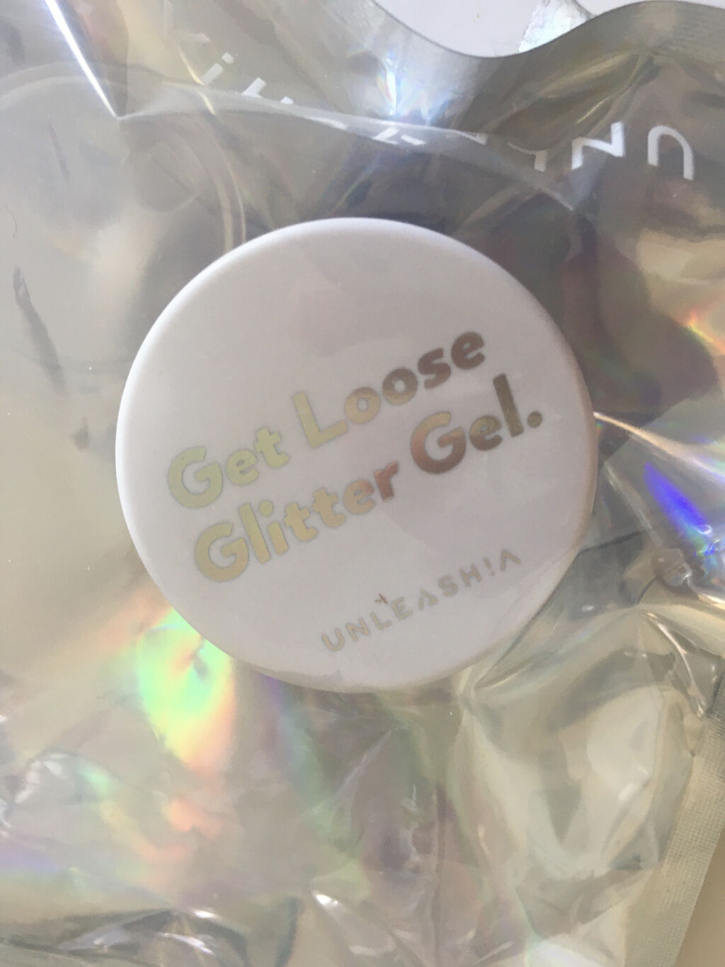 ゲットルーズグリッタージェル/unleashia/グリッターを使ったクチコミ（1枚目）