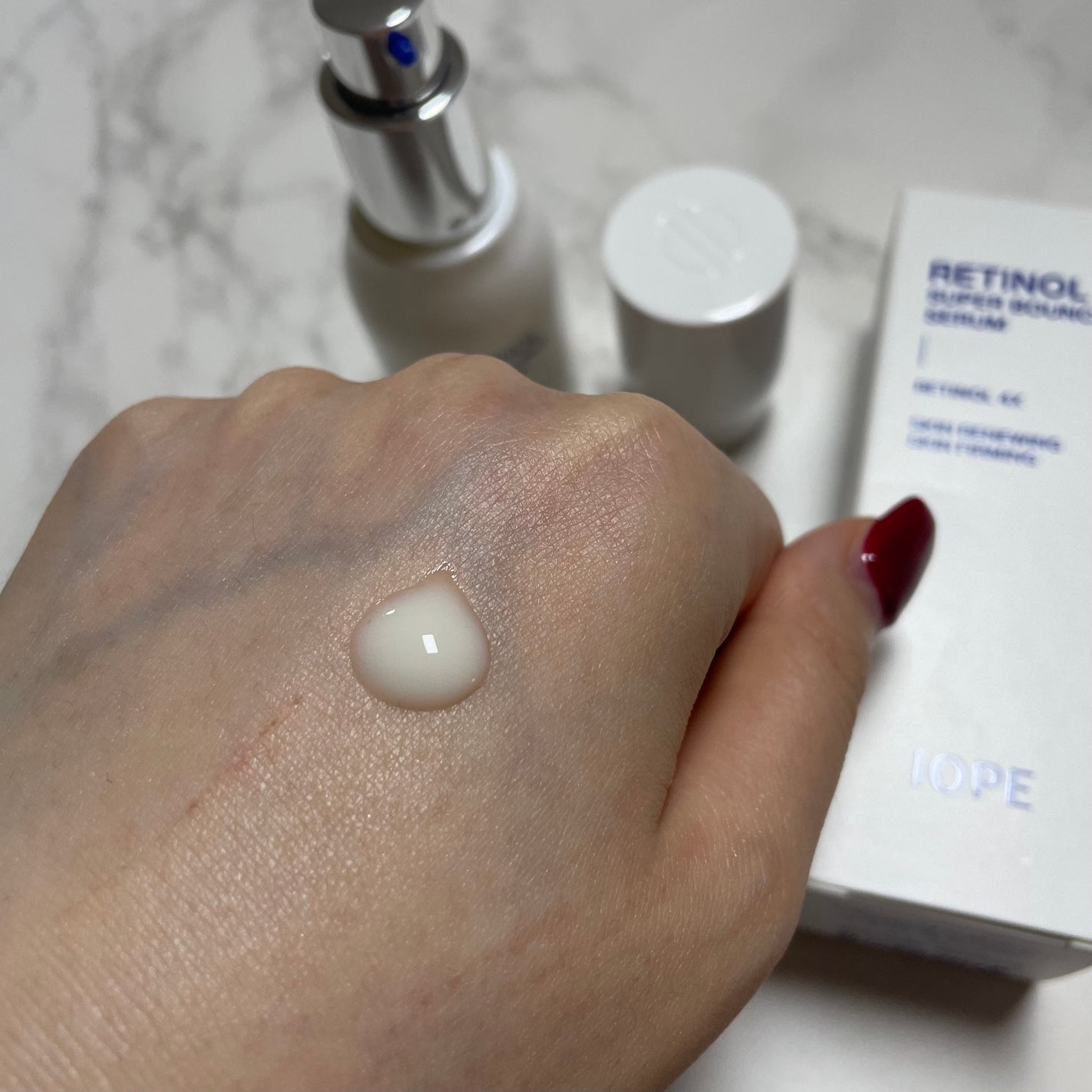 レチノール スーパーバウンス セラム/IOPE/美容液を使ったクチコミ(3枚目)