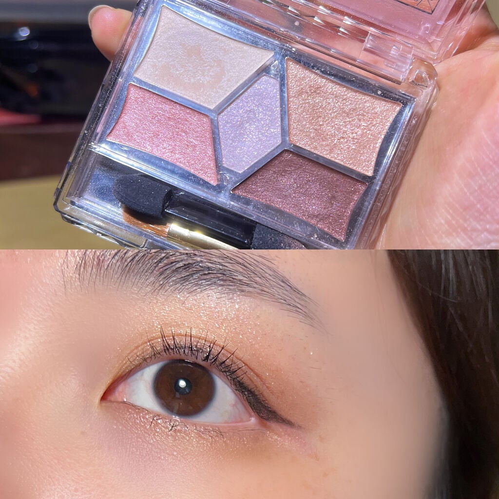 【旧品】パーフェクトスタイリストアイズ/キャンメイク/アイシャドウパレットを使ったクチコミ(4枚目)