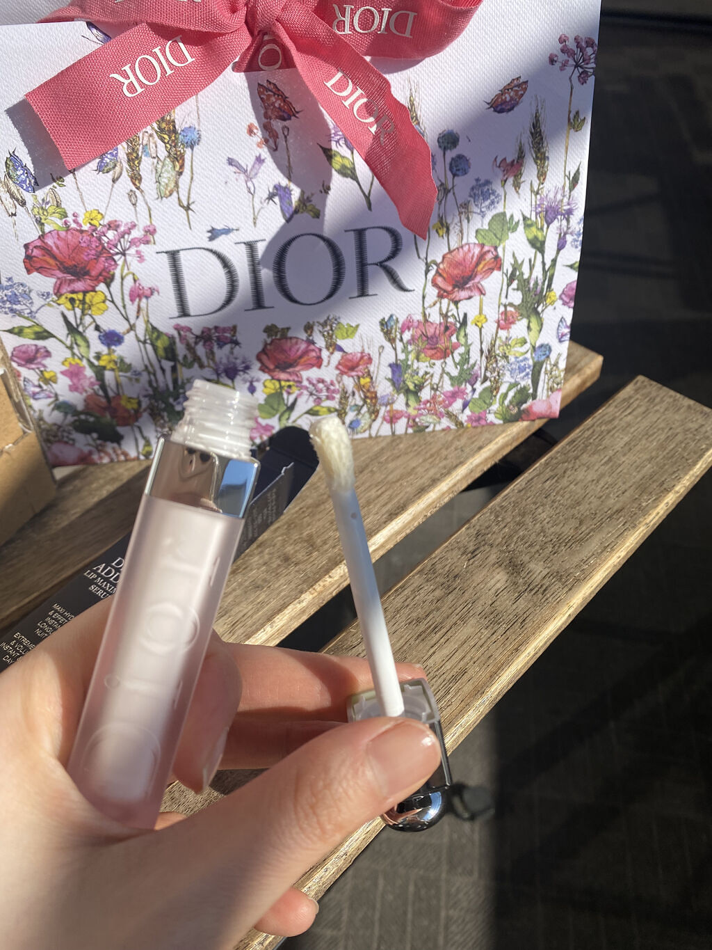 ディオール アディクト リップ マキシマイザー セラム/Dior/リップ美容液を使ったクチコミ（2枚目）