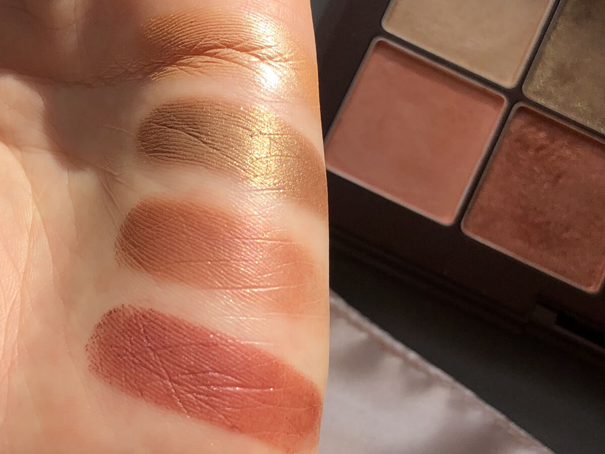 ウォーム メモリーズ アイシャドウパレット/RMK/アイシャドウパレットを使ったクチコミ（3枚目）