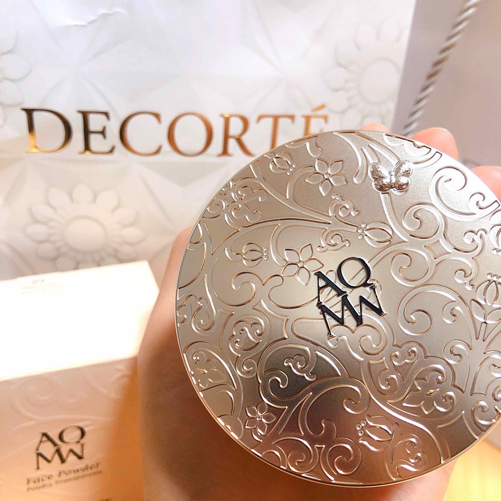 AQ MW フェイスパウダー/DECORTÉ/ルースパウダーを使ったクチコミ（1枚目）